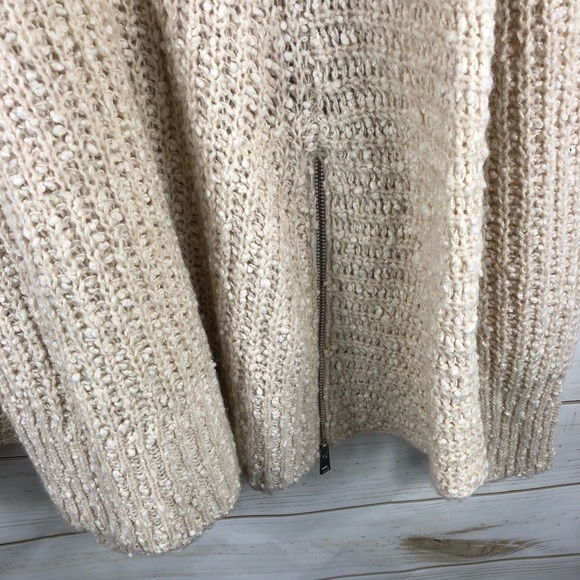 ANTHROPOLOGIE MOTH NWT Nubby Side Zip Sweater 001 - Picture 3 of 6